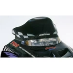 Powermadd By Cobra 12" Low Black/white Windshield - 11220. Fixed Price $150.00.