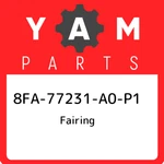 8FA-77231-A0-P1 Yamaha Fairing 8FA77231A0P1, New Genuine Oem Part. Fixed Price $122.72.