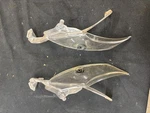 2006 Ski-doo Mxz Renegade 600 Ho Gtx Rev Wind Deflectors Protectors RW7599. Fixed Price $24.99.
