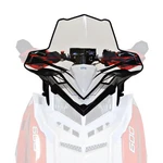 Powermadd Windshield Pol Mid 18.5" Clear W/bk Grap 11630. Fixed Price $180.79.