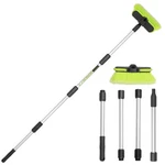 Car Wash Brush /165CM Long Handle 4 Hand-held Places For Rv Boat Truck Suv. Fixed Price $28.75.