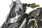 Powermadd Windshield Low 12" Smoke #13521. Fixed Price $155.00.