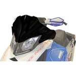 Powermadd Cobra Windshield 12" Low Black For Ski-doo 13413. Fixed Price $125.00.